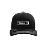 TM201 • Black/White Snapback Trucker Hat