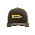 TM206 • Brown/Khaki Snapback Trucker Hat