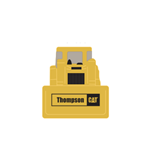 TM315 • Bulldozer Stress Reliever Yellow