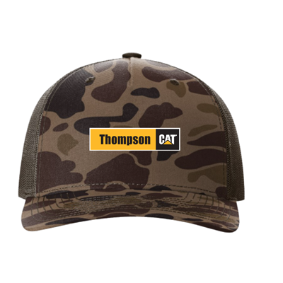 TM208 • Bark Duck Five-Panel Printed Trucker Cap