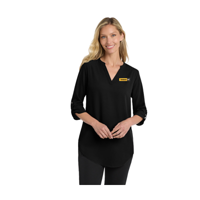 TM105 • Port Authority ® Women's 3/4-Sleeve Tunic Blouse