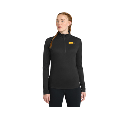 TM120 • Sport-Tek® Women's PosiCharge® Tri-Blend Wicking 1/4-Zip Pullover