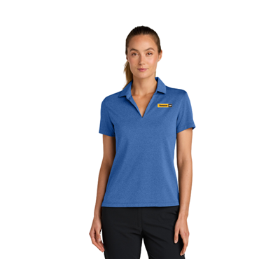 TM128 • Nike Women’s Dri-FIT Smooth Heather Polo